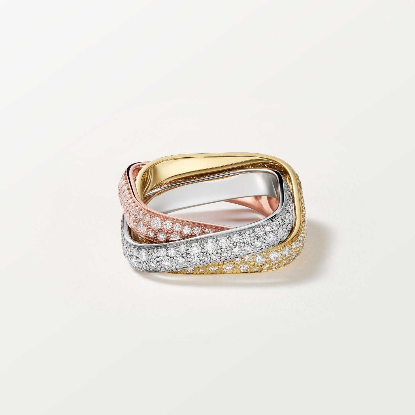 [Stars Jewelry]TRINITY 3.5MM CUSHION RING COLLECTION