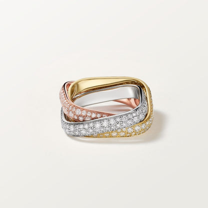 [Stars Jewelry]TRINITY 3.5MM CUSHION RING COLLECTION