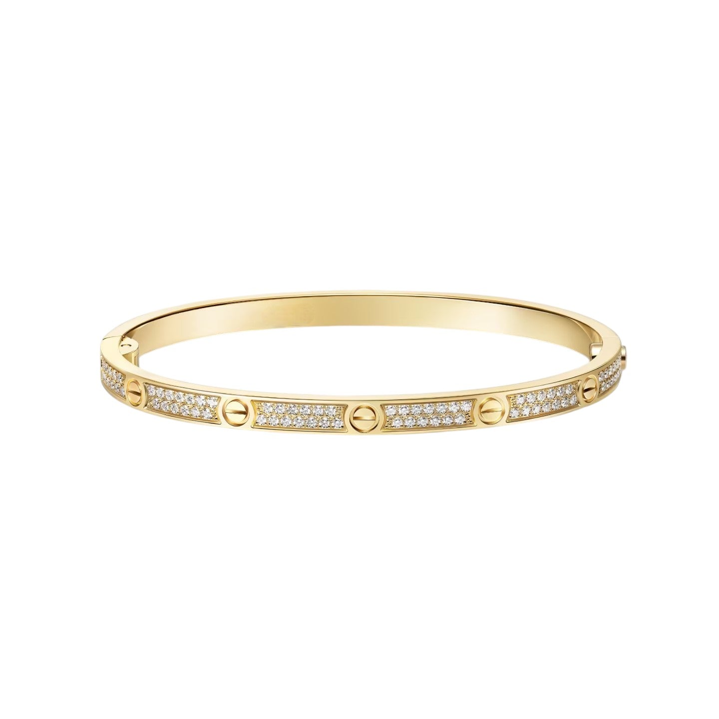 [Stars Jewelry]LOVE BRACELET 3.65MM DIAMOND-PAVED