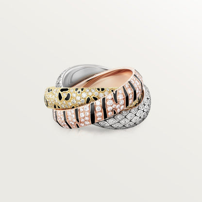 [Stars Jewelry]TRINITY  RING LEOPARD PRINT