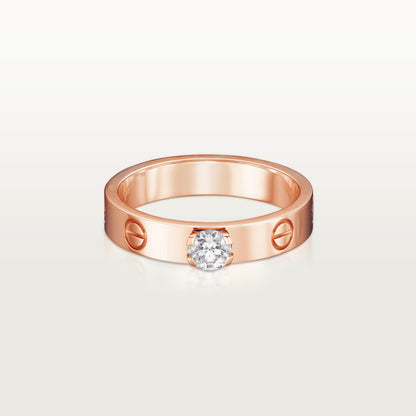 [Stars Jewelry]LOVE RING 3.6MM 1 BIG DIAMOND