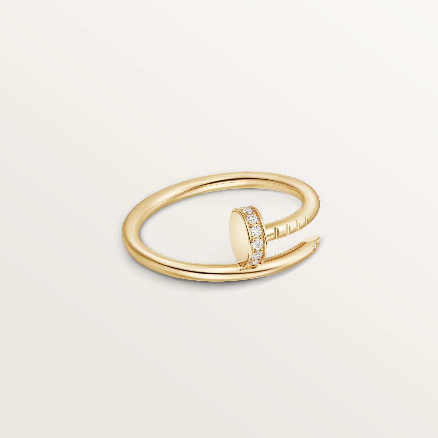 [Stars Jewelry]JUSTE 1.8MM HALF DIAMOND RING