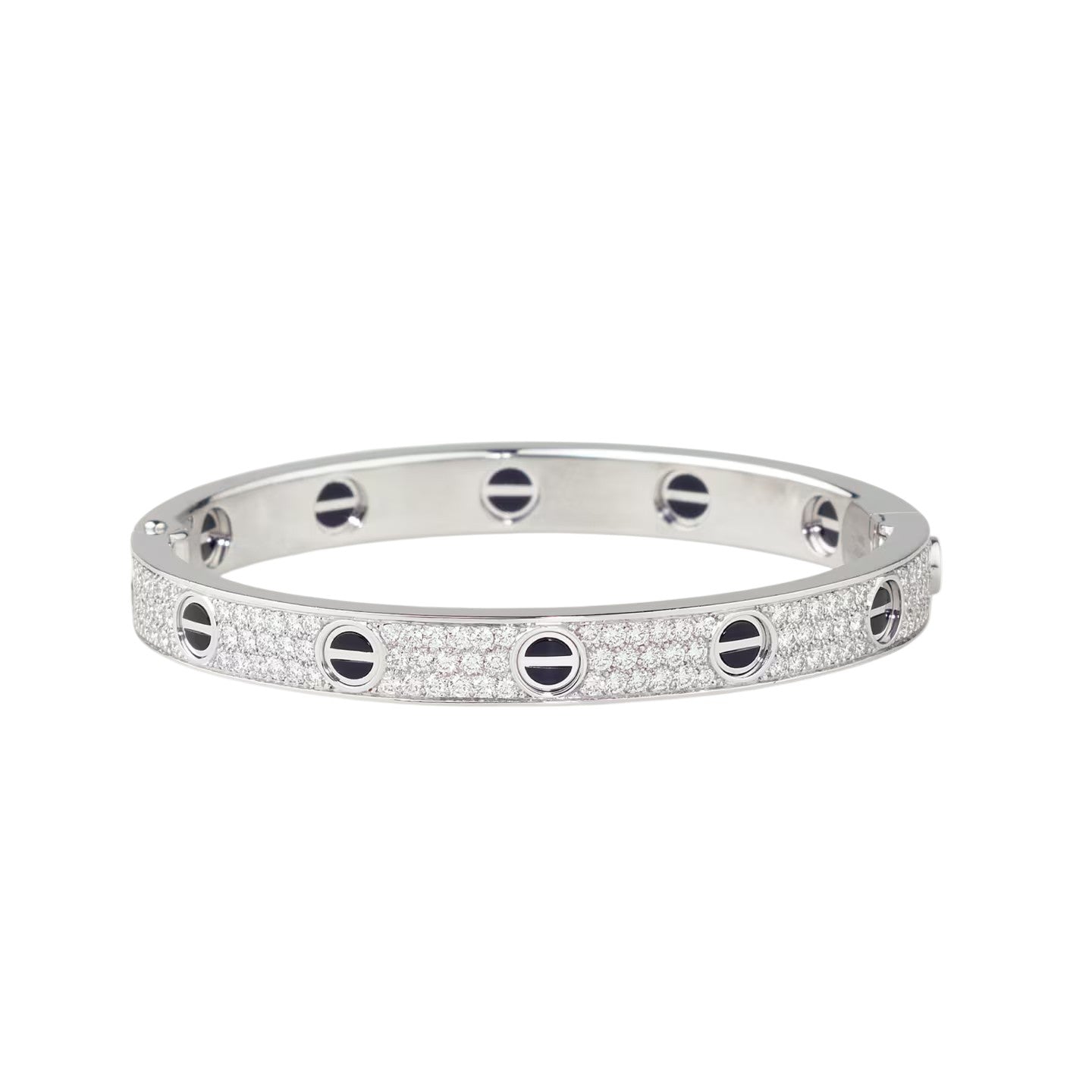 [Stars Jewelry]LOVE BRACELET 6.1MM DIAMOND-PAVED CERAMIC