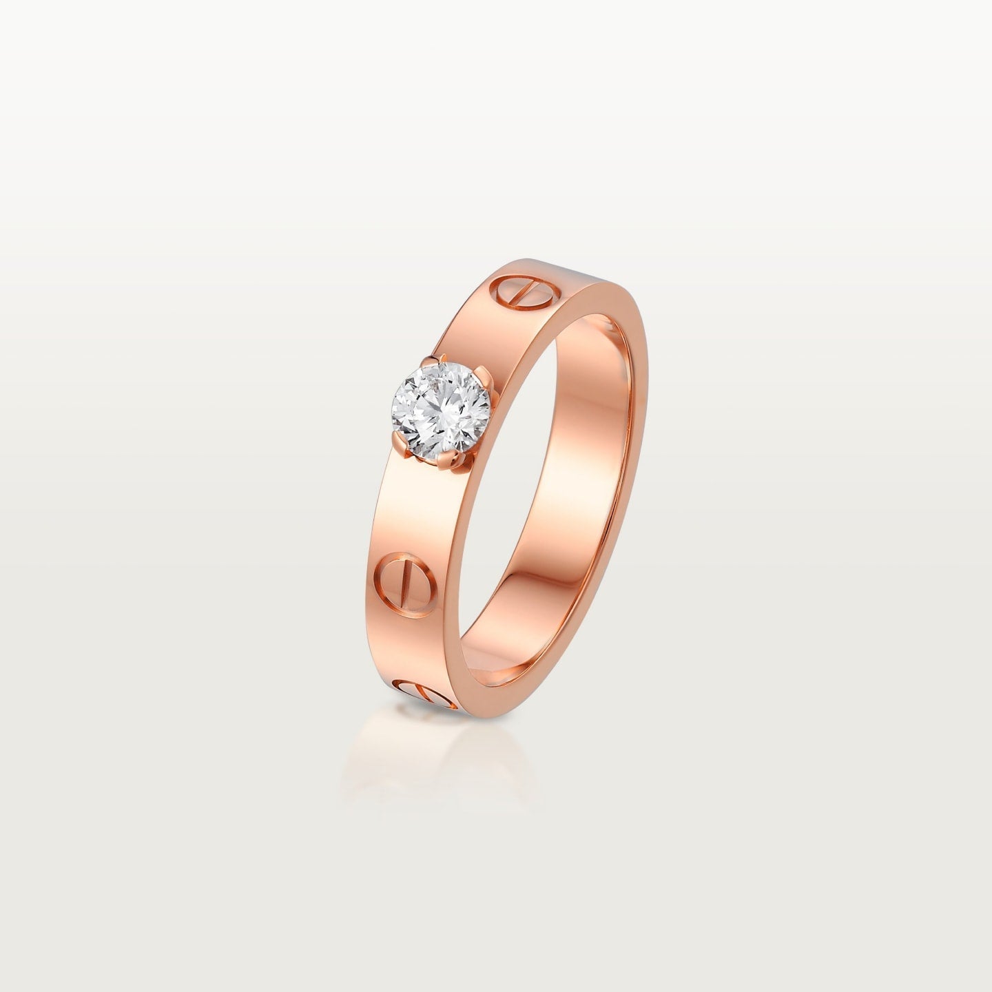 [Stars Jewelry]LOVE RING 3.6MM 1 BIG DIAMOND