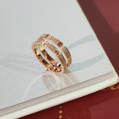 [Stars Jewelry]LOVE RING 2.65MM DIAMOND