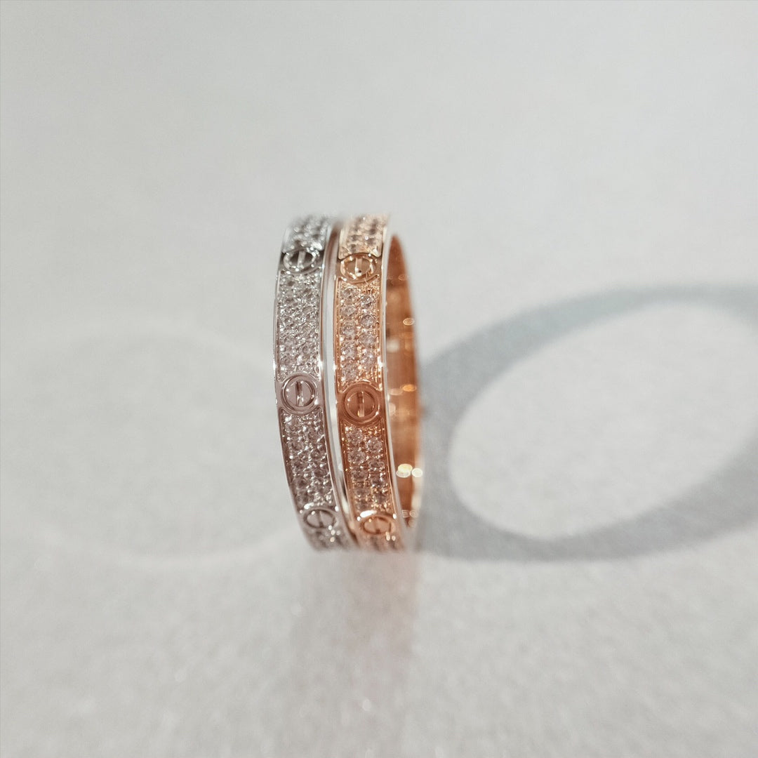 [Stars Jewelry]LOVE RING 2.65MM DIAMOND