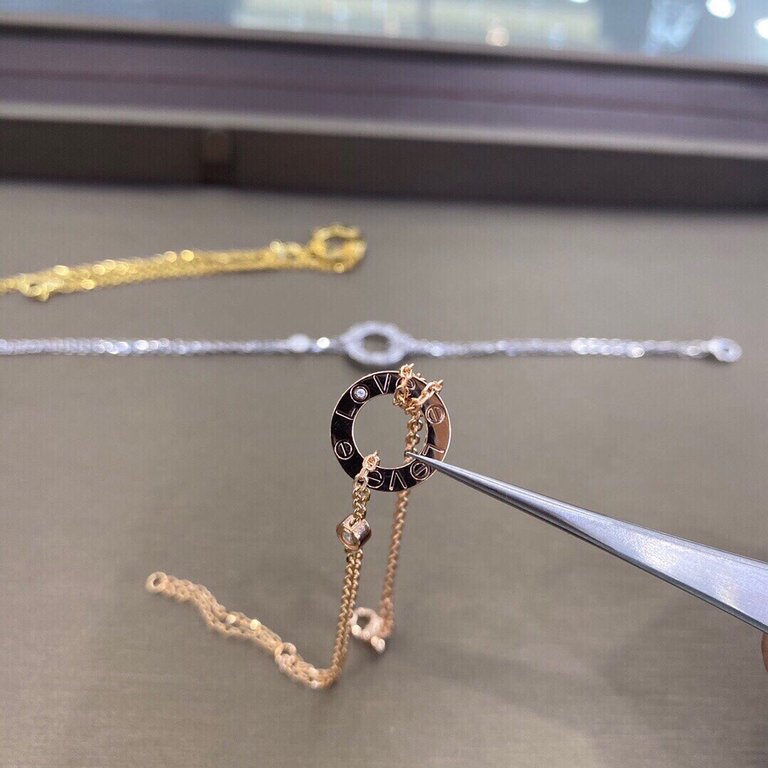 [Stars Jewelry]LOVE BRACELET 2 DIAMOND