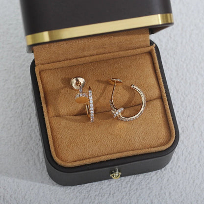 [Stars Jewelry]JUSTE FULL DIAMOND SMALL EARRINGS