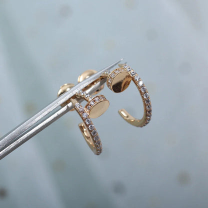[Stars Jewelry]JUSTE FULL DIAMOND SMALL EARRINGS