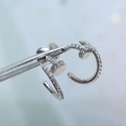 [Stars Jewelry]JUSTE FULL DIAMOND SMALL EARRINGS