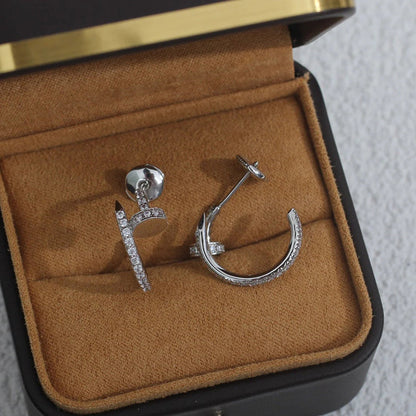 [Stars Jewelry]JUSTE FULL DIAMOND SMALL EARRINGS