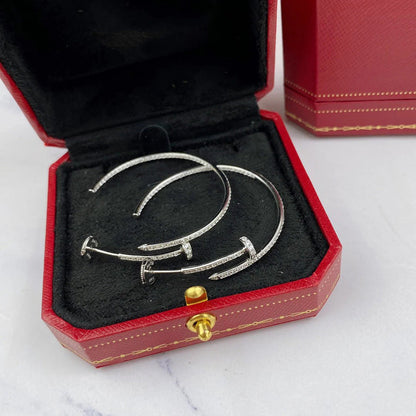 [Stars Jewelry]JUSTE FULL DIAMOND LARGE EARRINGS