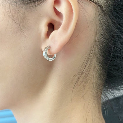 [Stars Jewelry]LOVE DIAMOND EARRINGS