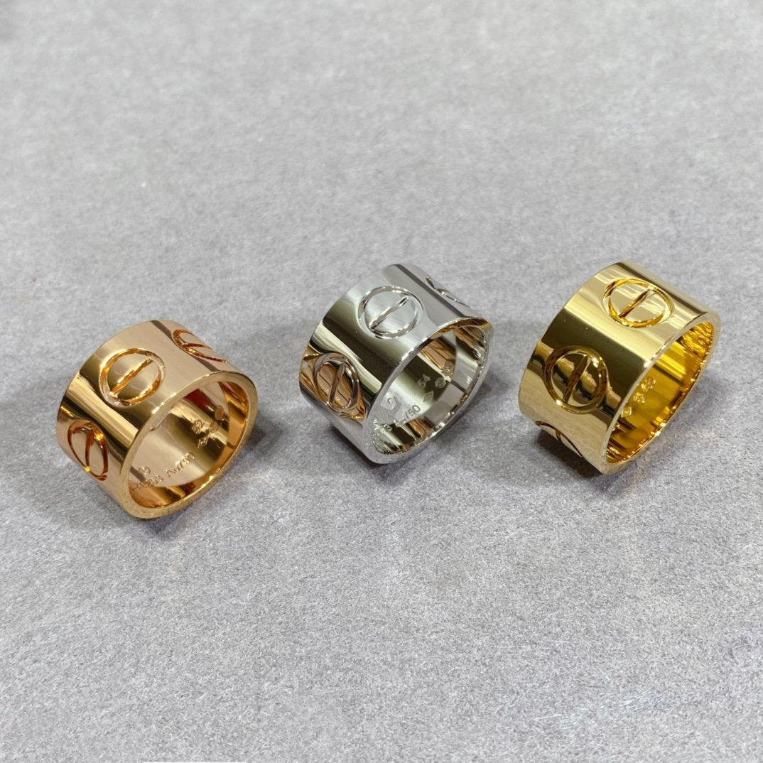 [Stars Jewelry]LOVE 11MM LARGE RING