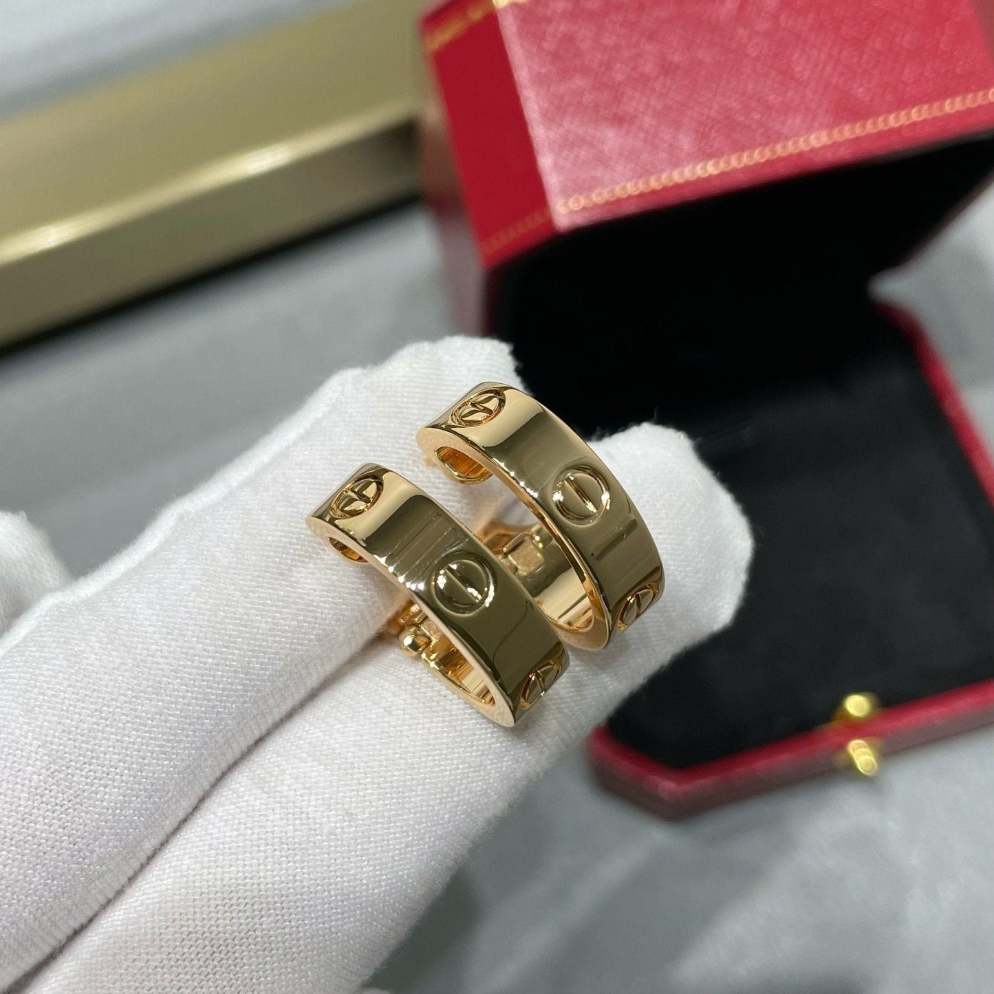 [Stars Jewelry]LOVE 5.5MM EARRINGS