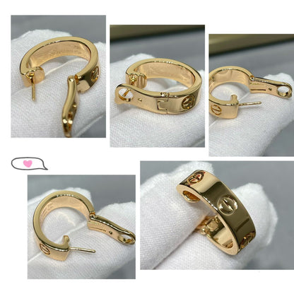 [Stars Jewelry]LOVE 5.5MM EARRINGS
