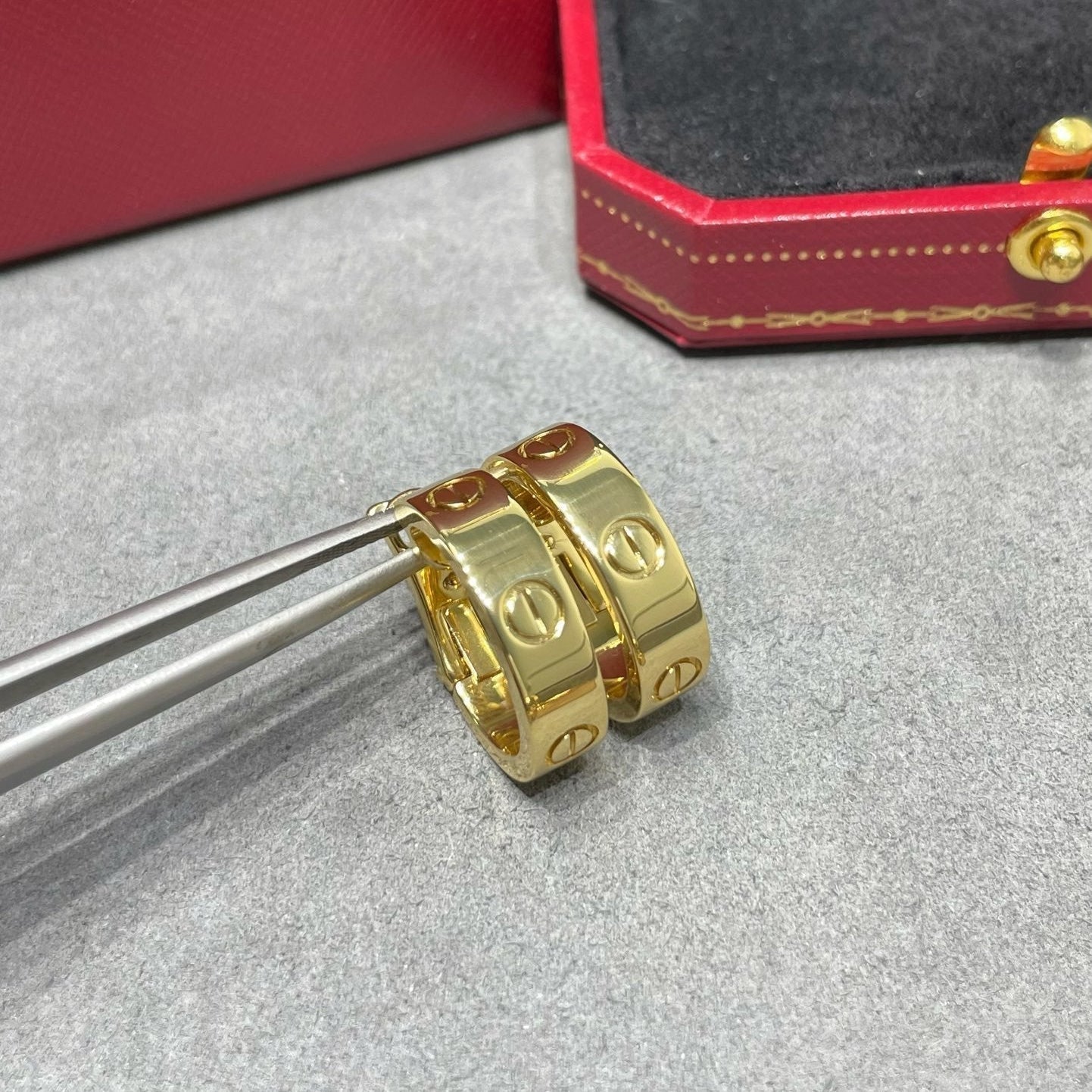 [Stars Jewelry]LOVE 5.5MM EARRINGS