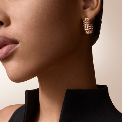 [Stars Jewelry]CLASH 9.2MM DOUBLE ROW EARRINGS