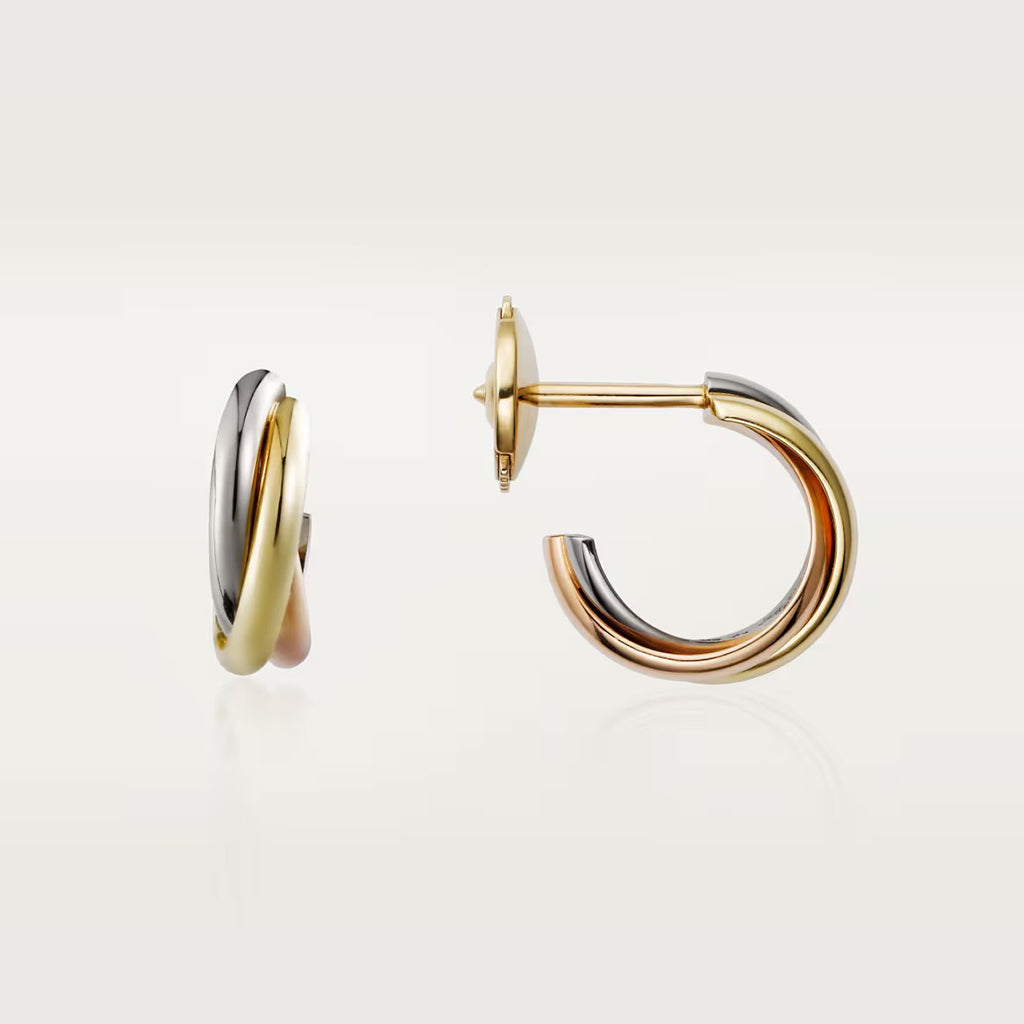 [Stars Jewelry]TRINITY ON DIAMOND MINI EARRINGS