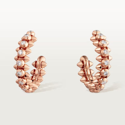 [Stars Jewelry]CLASH FULL DIAMOND MEDIUM EARRINGS