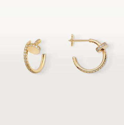 [Stars Jewelry]JUSTE FULL DIAMOND SMALL EARRINGS