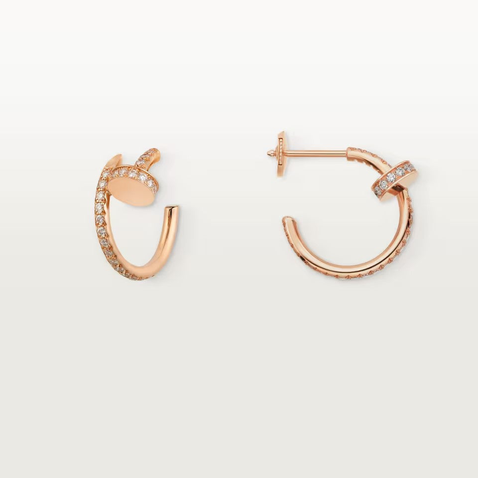 [Stars Jewelry]JUSTE FULL DIAMOND SMALL EARRINGS