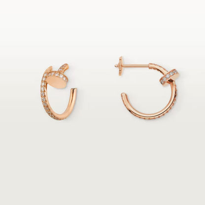 [Stars Jewelry]JUSTE FULL DIAMOND SMALL EARRINGS
