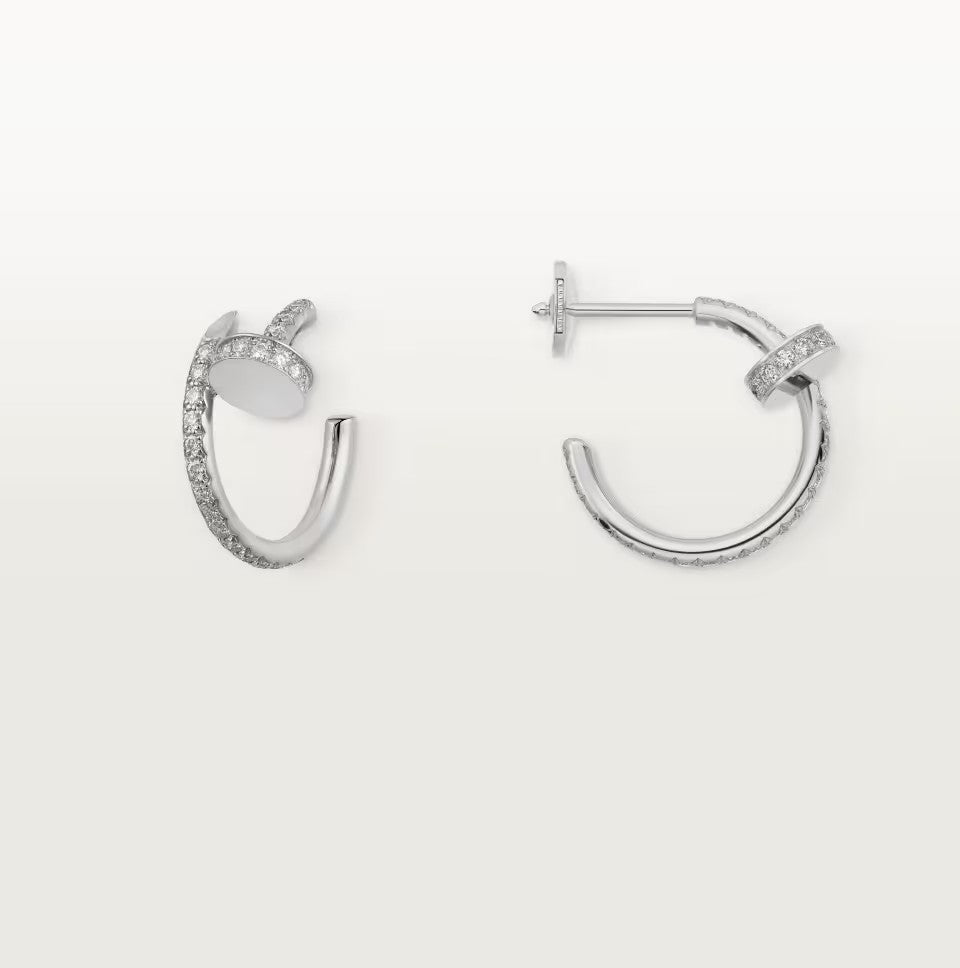 [Stars Jewelry]JUSTE FULL DIAMOND SMALL EARRINGS