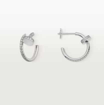[Stars Jewelry]JUSTE FULL DIAMOND SMALL EARRINGS