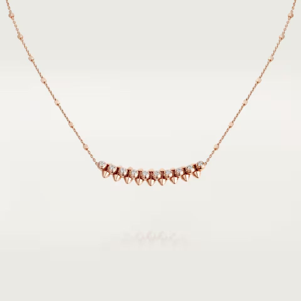 [Stars Jewelry]CLASH  MEDIUM DIAMOND NECKLACE