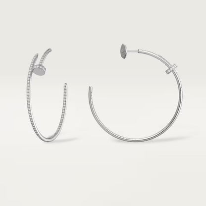 [Stars Jewelry]JUSTE FULL DIAMOND LARGE EARRINGS