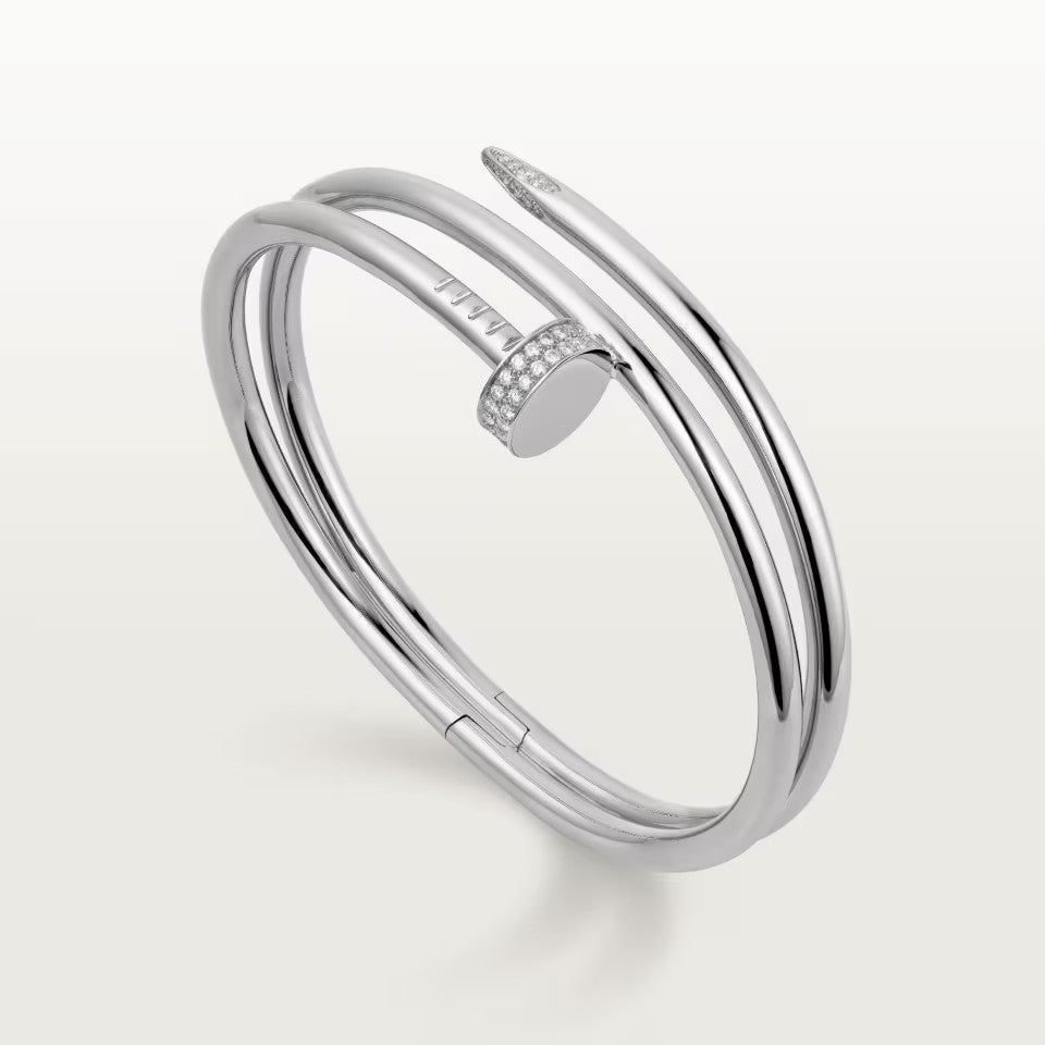 [Stars Jewelry]JUSTE BRACELET 3.5MM DOUBLE ROW DIAMOND