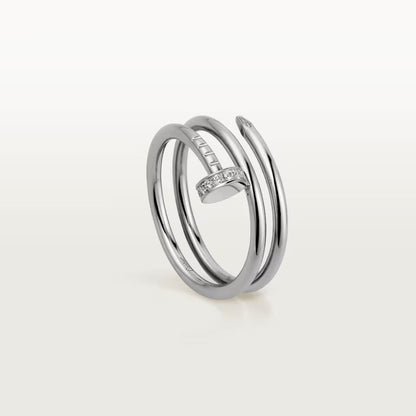 [Stars Jewelry]JUSTE RING 4.8MM HALF DIAMOND