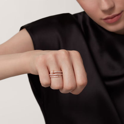 [Stars Jewelry]JUSTE RING 4.8MM FULL DIAMOND