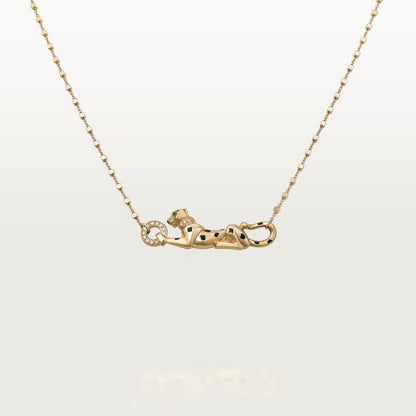 [Stars Jewelry]PANTHERE FULL DIAMOND NECKLACE