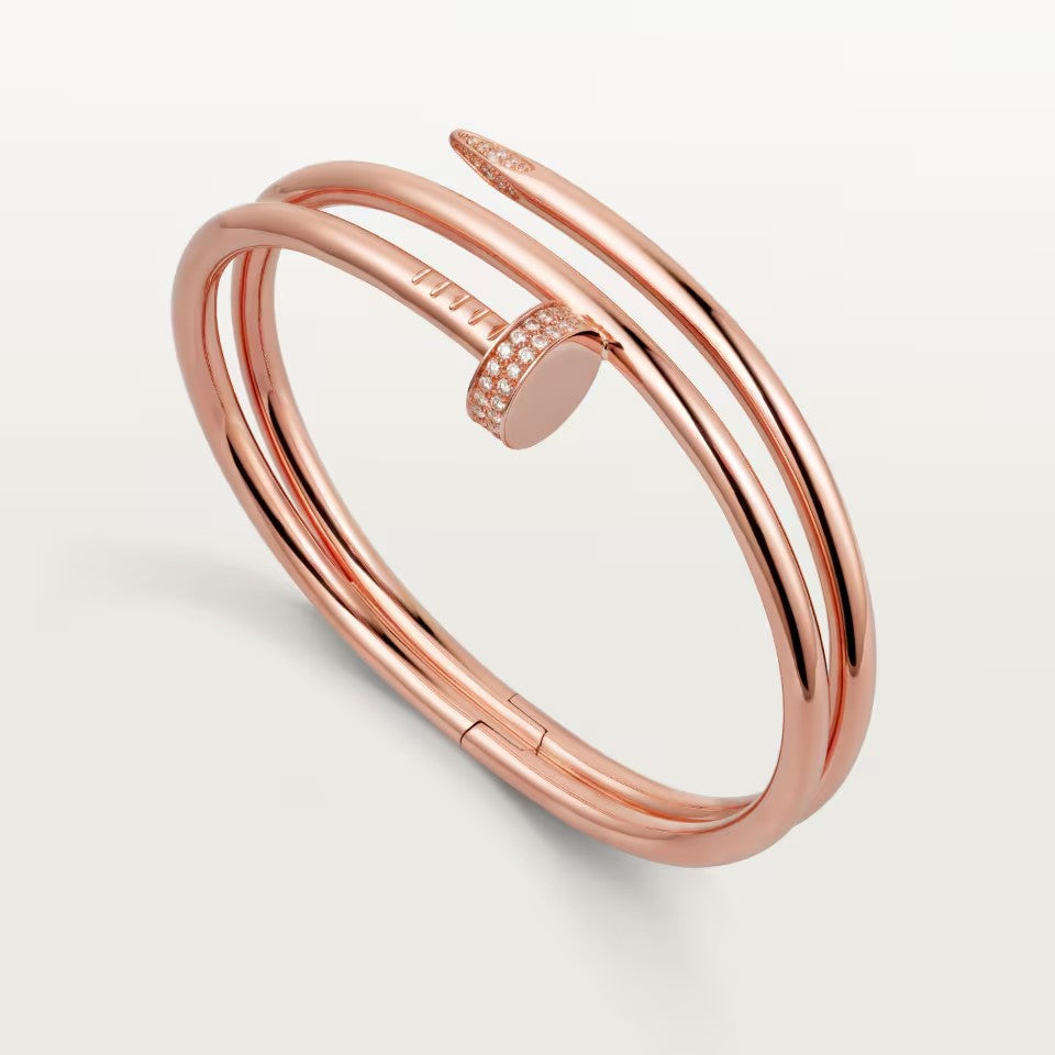 [Stars Jewelry]JUSTE BRACELET 3.5MM DOUBLE ROW DIAMOND