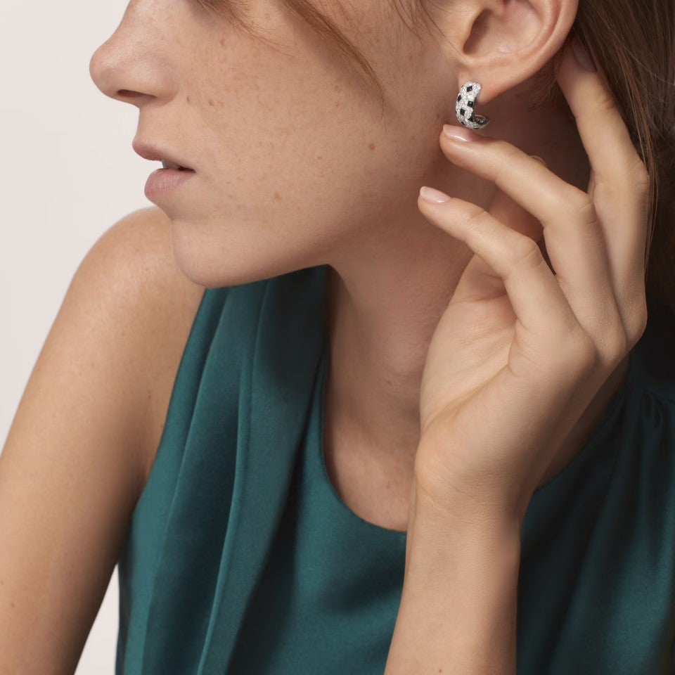 [Stars Jewelry]PANTHERE MINI FULL DIAMOND EARRINGS