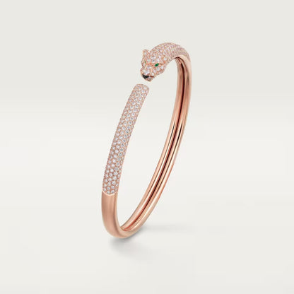 [Stars Jewelry]PANTHERE FULL DIAMOND OPEN BRACELET