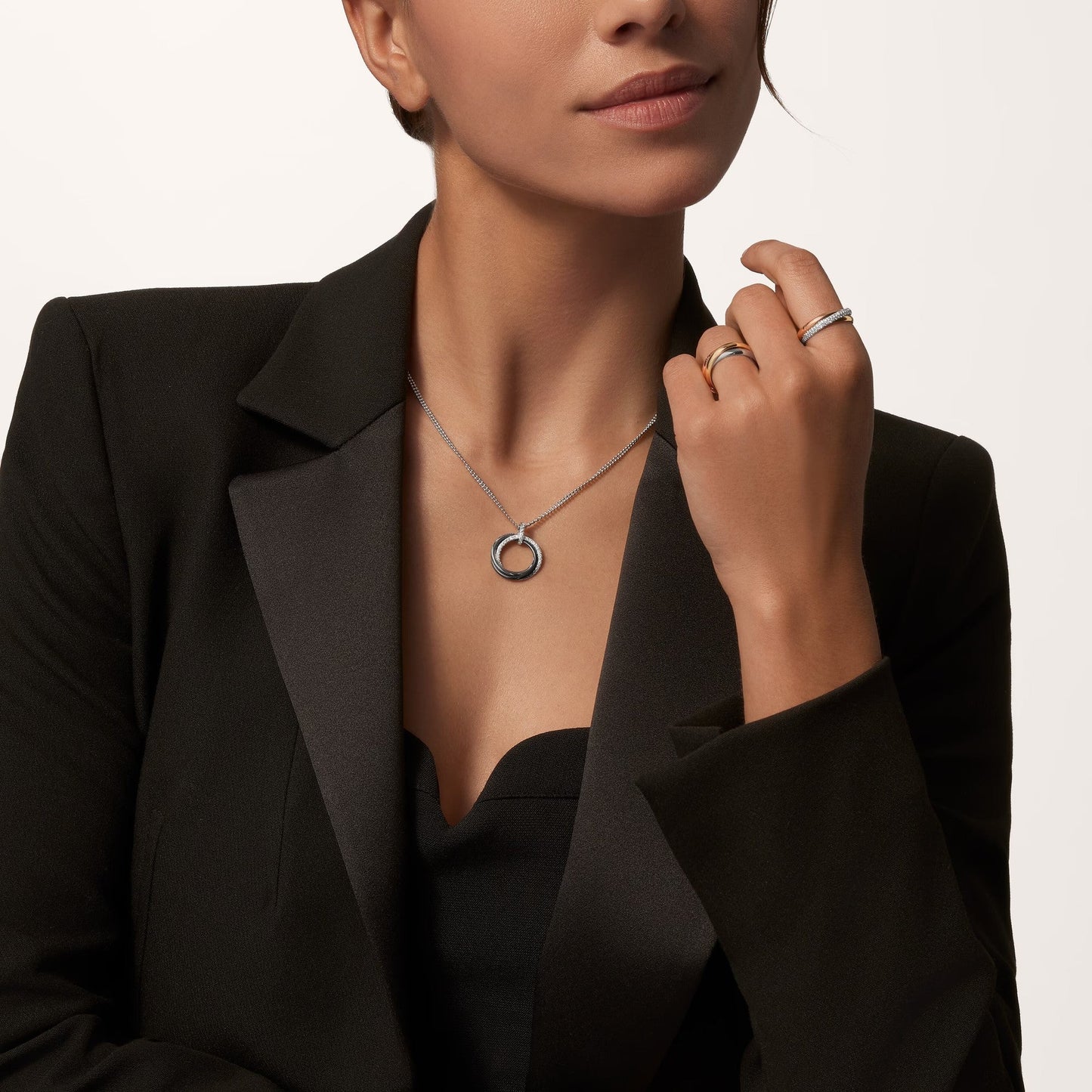 [Stars Jewelry]TRINITY CERAMIC NECKLACE