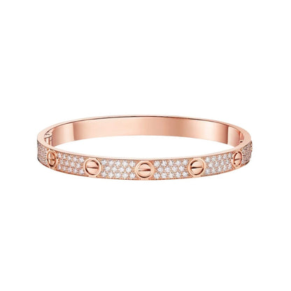 [Stars Jewelry]LOVE BRACELET 6.1MM DIAMOND-PAVED