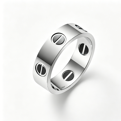 [Stars Jewelry]LOVE RING 5.5MM NO DIAMONDS  CERAMIC