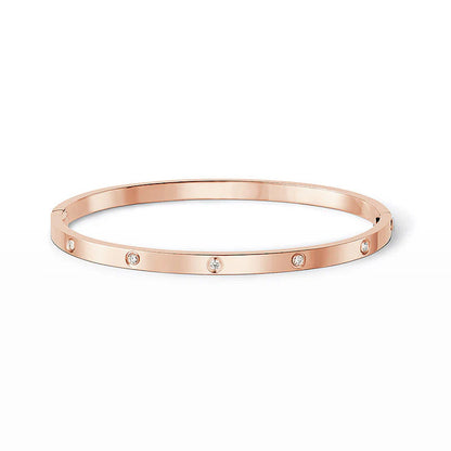 [Stars Jewelry]LOVE BRACELET 3.65MM 10 DIAMONDS