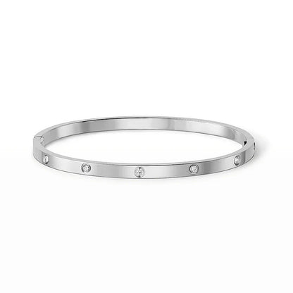 [Stars Jewelry]LOVE BRACELET 3.65MM 10 DIAMONDS