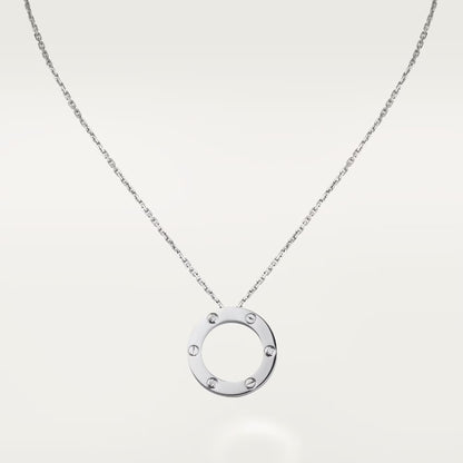 [Stars Jewelry]LOVE NECKLACE 16MM 3 DIAMONDS