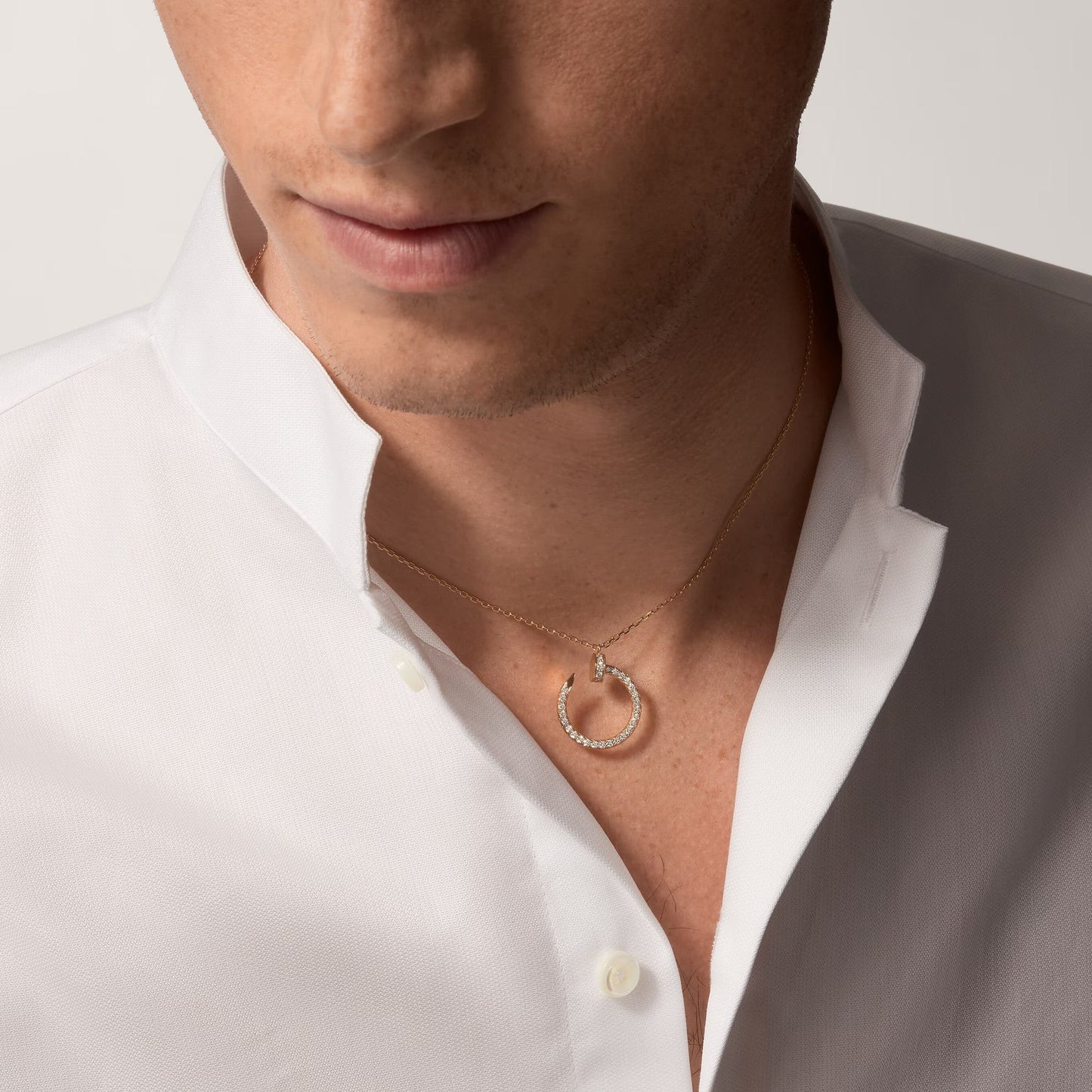 [Stars Jewelry]JUSTE NECKLACE FULL DIAMOND