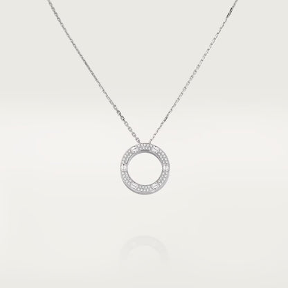 [Stars Jewelry]LOVE NECKLACE 16MM  FULL DIAMOND
