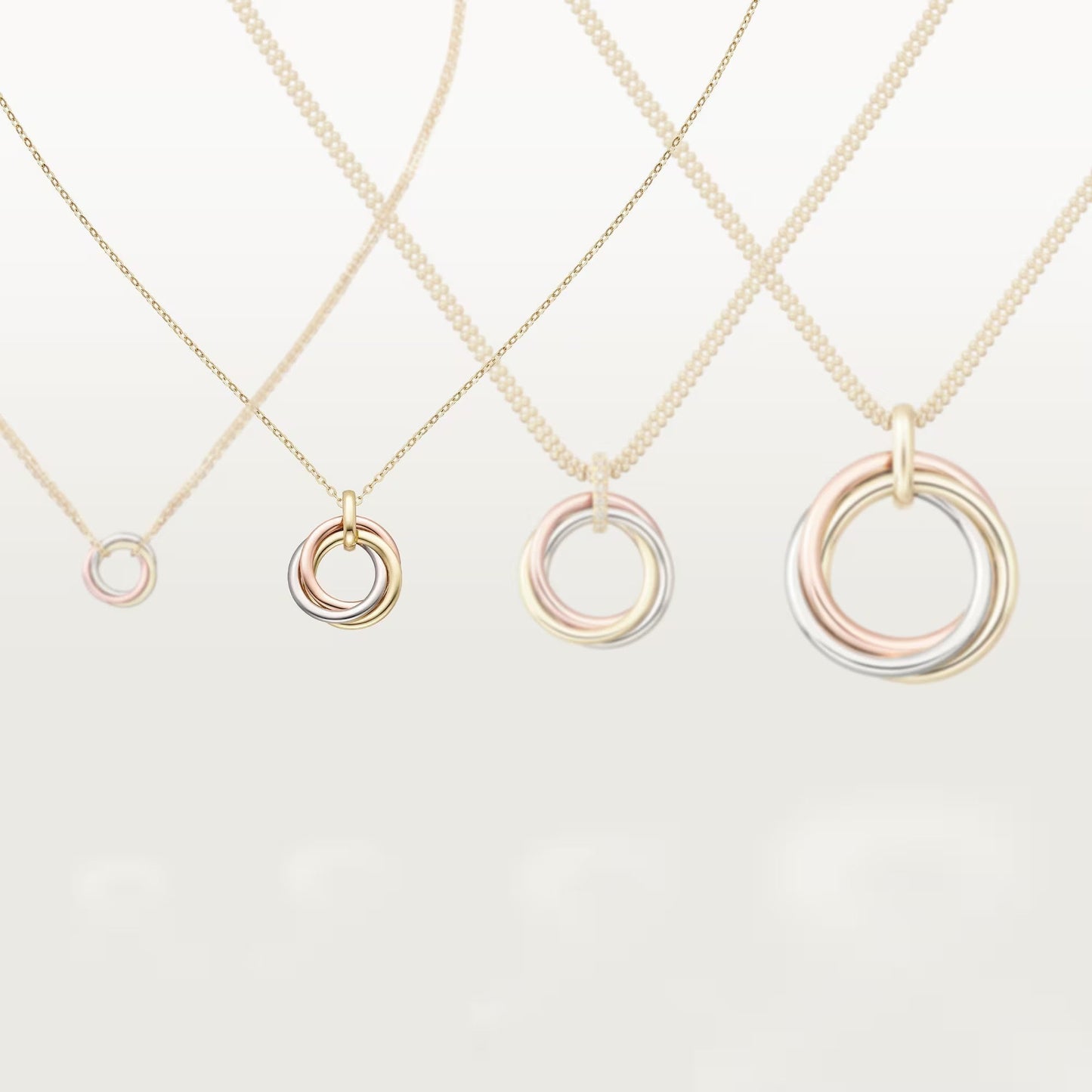[Stars Jewelry]TRINITY SMALL NECKLACE