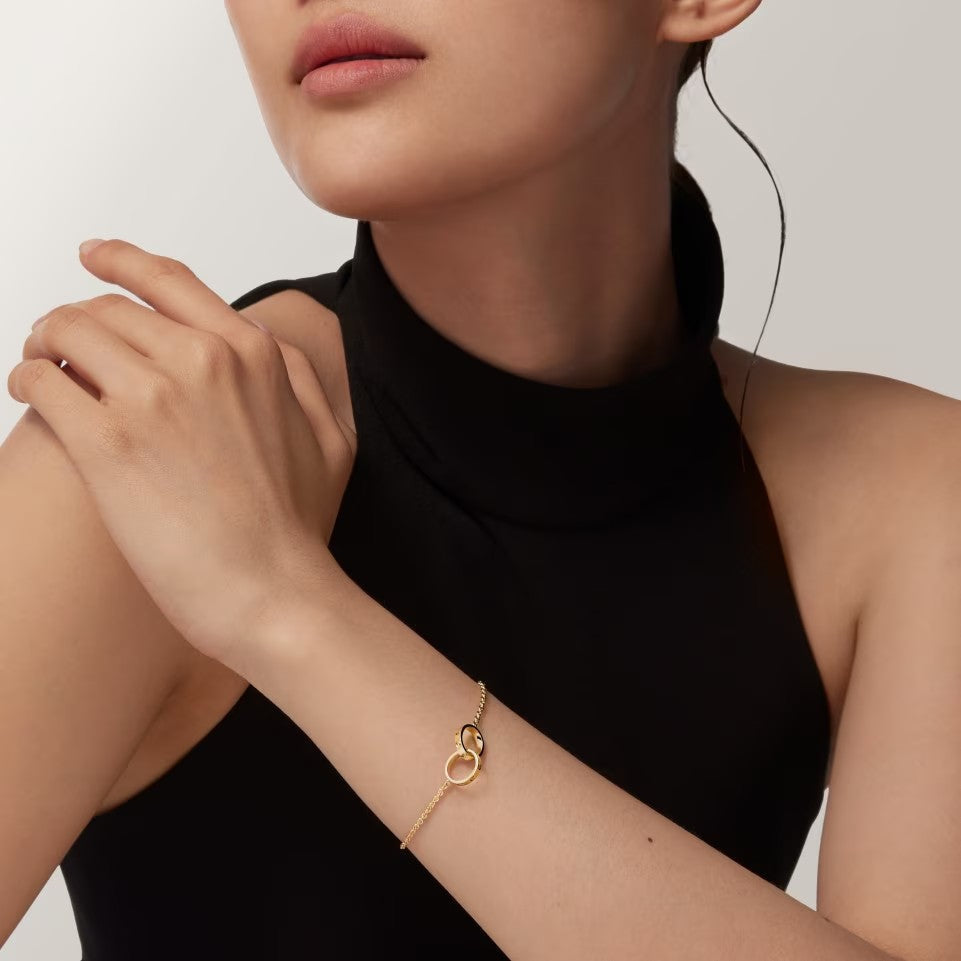 [Stars Jewelry]LOVE BRACELET DOUBLE RING