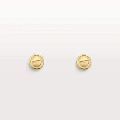 [Stars Jewelry]LOVE EARRINGS GOLD 10MM