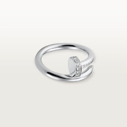 [Stars Jewelry]JUSTE RING 2.6MM HALF DIAMOND